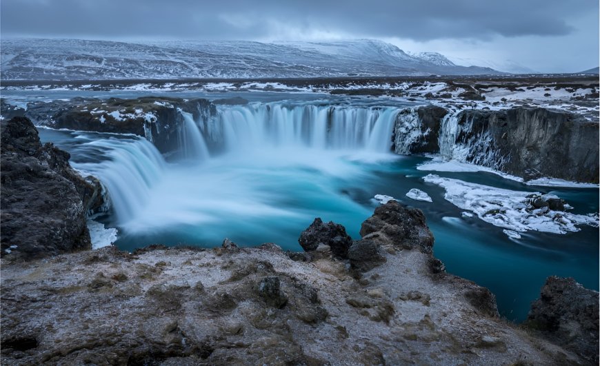 Adventure in Iceland: Explore glaciers, geysers, and waterfalls in Iceland's stunning natural landscapes.